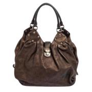 Louis Vuitton Vintage Pre-owned Laeder handvskor Brown, Dam