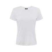 Elisabetta Franchi Snygg T-Shirt för Kvinnor White, Dam