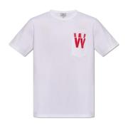 Woolrich Tryckt T-shirt White, Herr