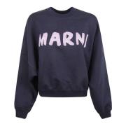 Marni Stiliga Sweaters Blue, Dam