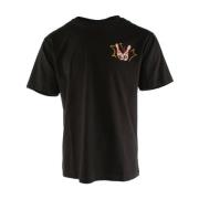 Kenzo Svart Oversized T-shirt för Herrar Black, Herr