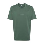 C.p. Company Jade Grön Logo Print T-Shirt Green, Herr
