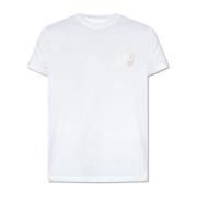 Versace Jeans Couture T-shirt med logotyp White, Herr