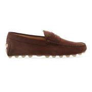 Tod's Brun Mocka Bubble Loafer Brown, Herr