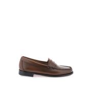 G.h. Bass & Co. Italienska läder Weejuns loafers Brown, Dam