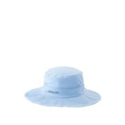 Jacquemus Blå Bomulls Artiskok Bucket Hat Blue, Unisex