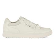 Tommy Jeans Basket Core Läder Sneakers White, Herr