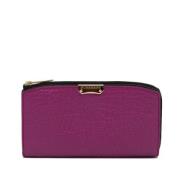 Burberry Vintage Pre-owned Laeder plnbcker Purple, Dam