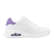 Skechers Stiliga Uno Sneakers för Kvinnor White, Dam