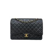 Chanel Vintage Pre-owned Laeder chanel-vskor Black, Dam