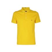 Fay Giallo Polo Shirt - Regular Fit Yellow, Herr