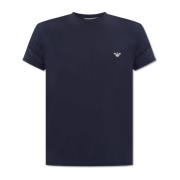 Emporio Armani T-shirt med logotyp Blue, Herr
