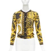 Versace Pre-owned Pre-owned Tyg toppar Yellow, Dam