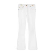 Versace Mjukad Denim Jeans White, Dam