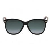 Gucci Vintage Pre-owned Tyg solglasgon Black, Dam