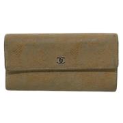 Chanel Vintage Pre-owned Mocka plnbcker Beige, Dam