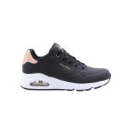 Skechers Stiliga Damsneakers Black, Dam