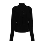 Patrizia Pepe K103 Nero Sweater Black, Dam
