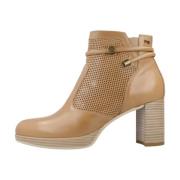 Nerogiardini Heeled Boots Brown, Dam