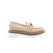 Laura Bellariva Strauss Moccasin Beige, Dam