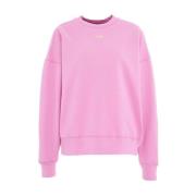Autry Mysig Tryckt Sweatshirt för Kvinnor Pink, Dam