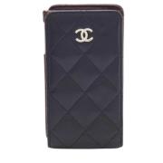 Chanel Vintage Pre-owned Laeder hem-och-kontorstillbehr Black, Dam