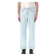 Our Legacy Vintage Loose-Fit Jeans med Unika Detaljer Blue, Herr