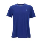 Polo Ralph Lauren Broderade Logga T-shirts och Polos Blue, Herr