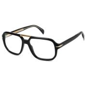 Eyewear by David Beckham Svarta Solglasögon DB 7108 Bågar Black, Unise...