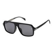 Eyewear by David Beckham Black/Grey Sunglasses DB 7059/F/S Black, Herr