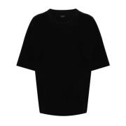 Lemaire Svart Boxy T-shirt Black, Herr