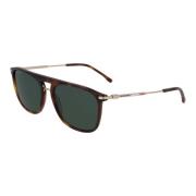 Lacoste Havana/Green Sunglasses Brown, Herr
