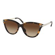 Michael Kors Tulum Sunglasses - Dark Tortoise/Brown Shaded Brown, Dam