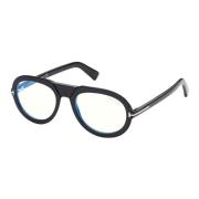 Tom Ford Blue Filter Eyewear Frames FT 5756-B Black, Unisex