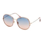 Tom Ford Hunter-02 FT 0946 Solglasögon Pink, Dam