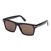 Tom Ford Sunglasses Buckley-02 FT 0910 Black, Herr