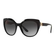 Dolce & Gabbana Svart/Gråtonade solglasögon Black, Dam