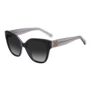 Kate Spade Black/Dark Grey Shaded Sunglasses Savanna/G/S Black, Dam