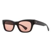 Garrett Leight Svart/Sweetwater Solglasögon WOZ SUN Black, Unisex