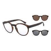 Emporio Armani Glasses Brown, Dam