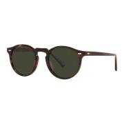 Oliver Peoples Gregory Peck SUN Sunglasses Tuscany Tortoise Brown, Her...