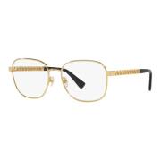 Versace Gold Eyewear Frames Yellow, Unisex
