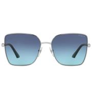 Vogue Silver/Blue Shaded Sunglasses Multicolor, Dam