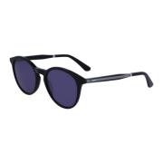 Calvin Klein Black/Grey Blue Sunglasses Multicolor, Unisex