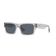 Prada Transparent Grey/Blue Sunglasses Gray, Herr