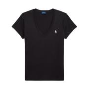 Ralph Lauren T-Shirts Black, Dam
