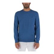 Ralph Lauren Ull Crew Neck Sweater Blue, Herr