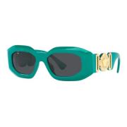 Versace Rock Icons Sunglasses in Green/Grey Green, Herr