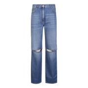 JW Anderson Straight Jeans Blue, Dam