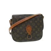 Louis Vuitton Vintage Pre-owned Canvas louis-vuitton-vskor Brown, Dam